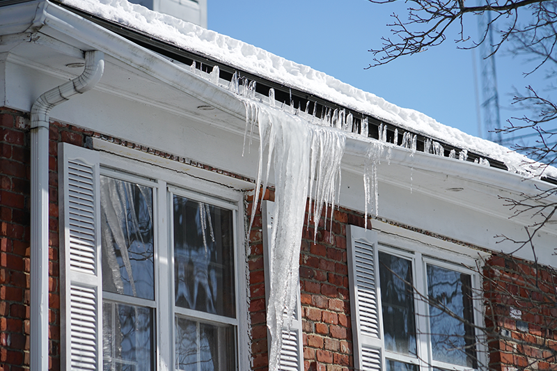 Ice Damaged Roof