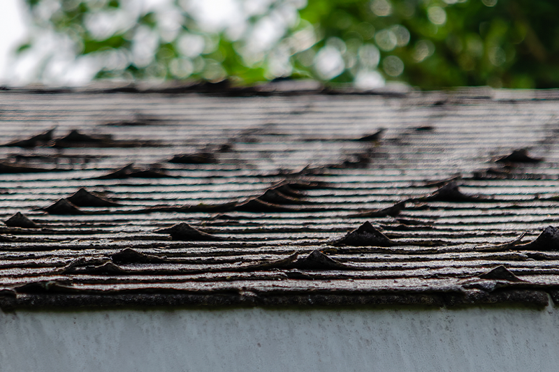 Wind Damaged Roof